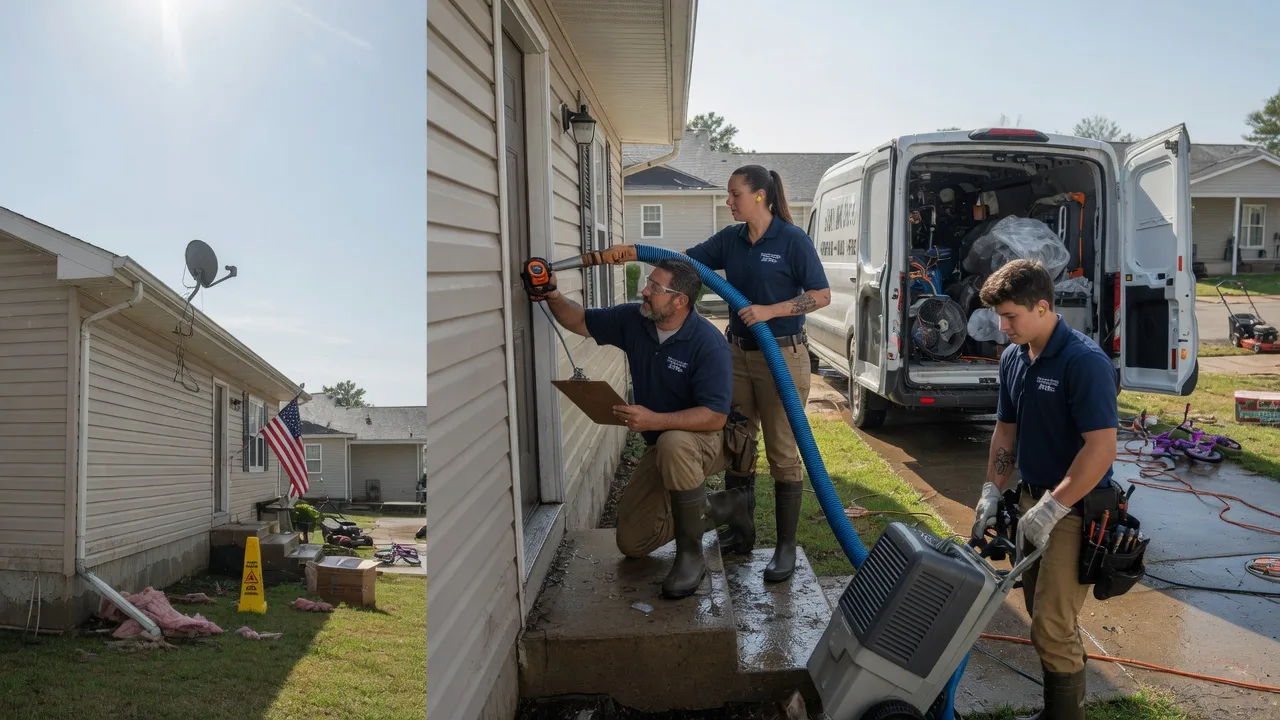 Ceiling Water Damage Restoration in Pilot Point, TX near me