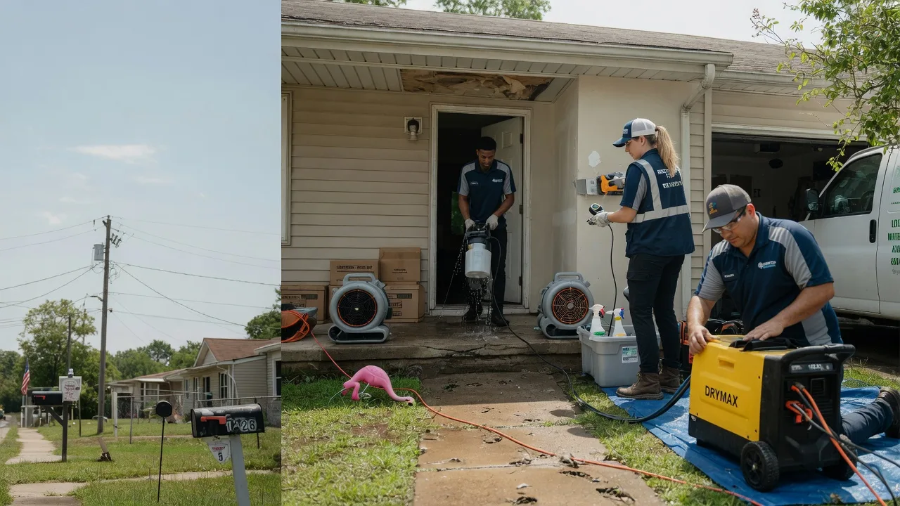 Storm Damage Water Removal in Pilot Point, TX near me